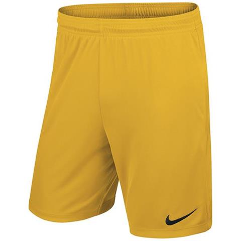 Spodenki dla dzieci Nike Park II Knit Short NB JUNIOR żółty 725988 739