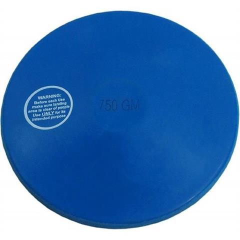 Dysk gumowy do rzutów SMJ 0,75 kg niebieski DRC-750 B