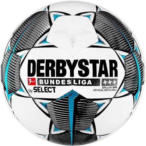Piłka nożna Select Derbystar Bundesliga Brillant APS 5 FIFA Quality Pro 237.A 1I biało-niebieska 16503