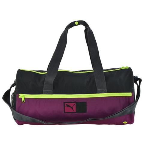 Torba Puma Training Barrel czarno fioletowo zielona 74464 01