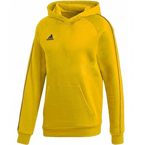 Bluza dla dzieci adidas Core 18 Hoody Youth żółta FS1892