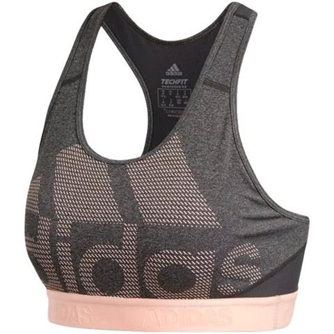 Stanik adidas Dont Rest Alphaskin SPR LG szaro-koralowy DN9061