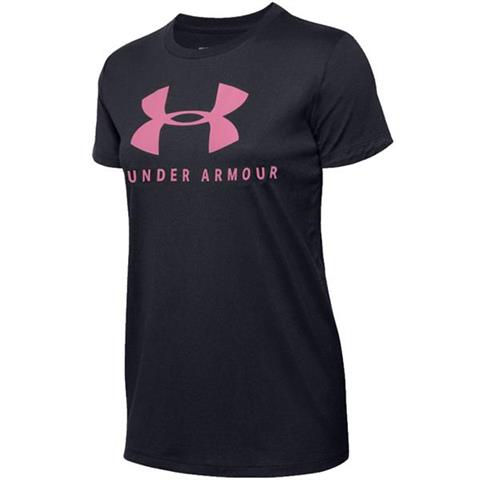 Koszulka damska Under Armour Graphic Sportstyle Classic Crew czarna 1346844 003