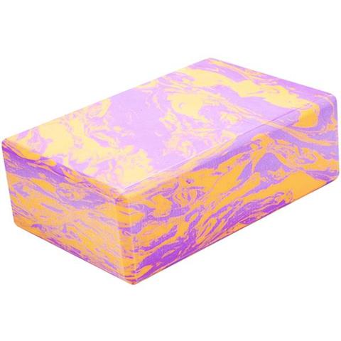 Kostka do yogi Meteor 7,5x15x23 fioletowa 31437
