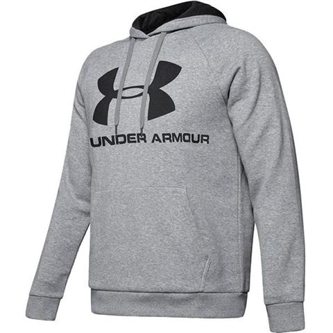 Bluza męska Under Armour Rival Fleece Logo Hoodie szara 1345628 035