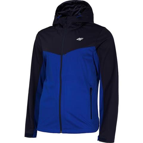 Kurtka męska Softshell 4F niebiesko-granatowa H4L20 SFM002 31S