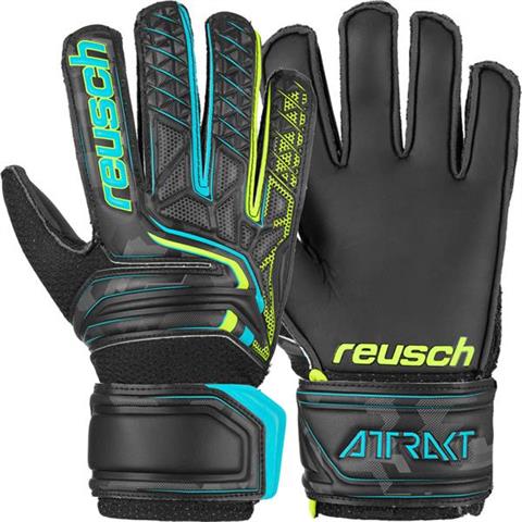 Rękawice bramkarskie Reusch Attrakt SD Open Cuff Junior 5072515 7052