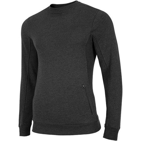Bluza męska 4F głęboka czerń melanż H4Z19 BLM001 20M