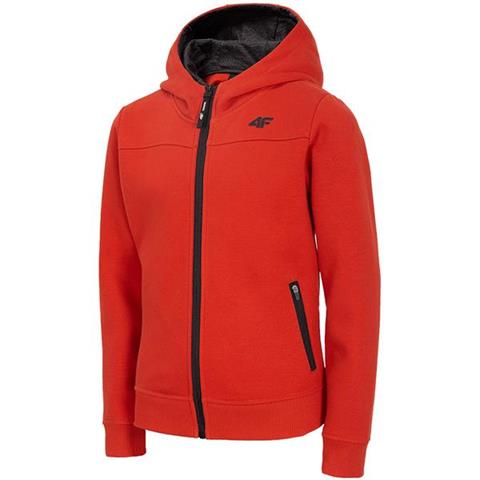 Bluza dla chłopca 4F czerwony HJL20 JBLM004 62S