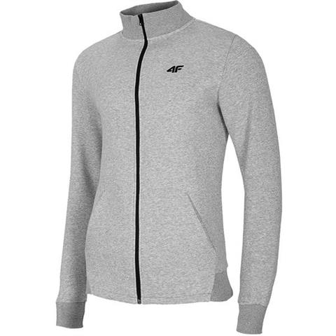 Bluza męska 4F chłodny jasny szary melanż NOSH4 BLM003 27M