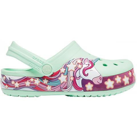 Crocs dla dzieci FunLab Unicorn Band Cg K zielone 206270 3TI