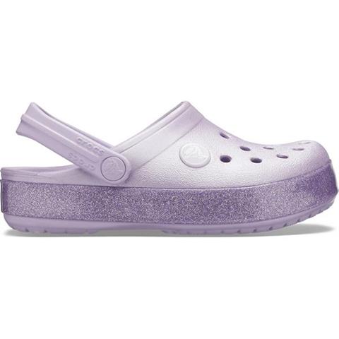 Crocs dla dzieci Crocband Glitter Clog Kids fioletowe 205936 530