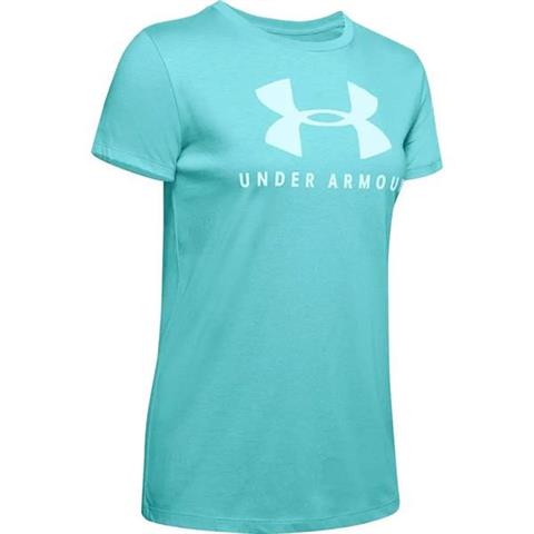 Koszulka damska Under Armour Graphic Sportstyle Classiccrew niebieska 1346844 425
