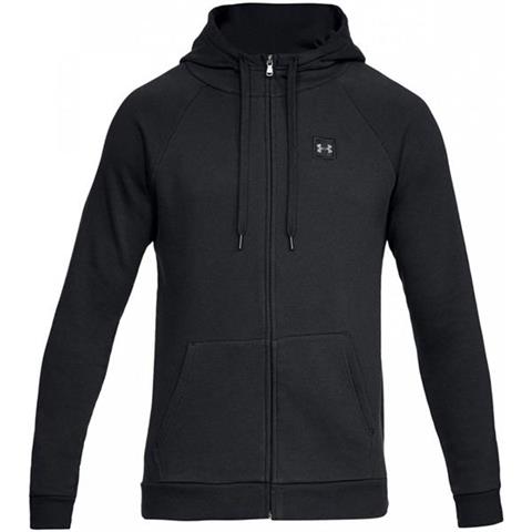 Bluza męska Under Armour Rival Fleece Fz Hoodie czarna UAR 1320737 001