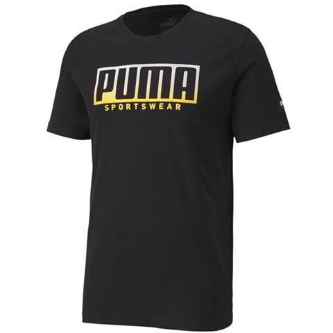 Koszulka męska Puma Athletics Tee Big Logo czarna 581333 56
