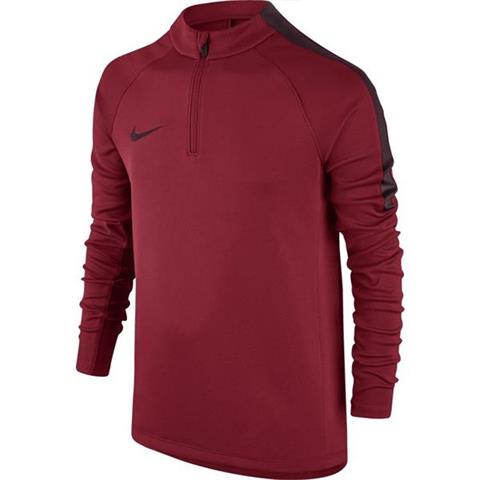 Bluza dla dzieci Nike Squad Drill Top JUNIOR czerwona 807245 687
