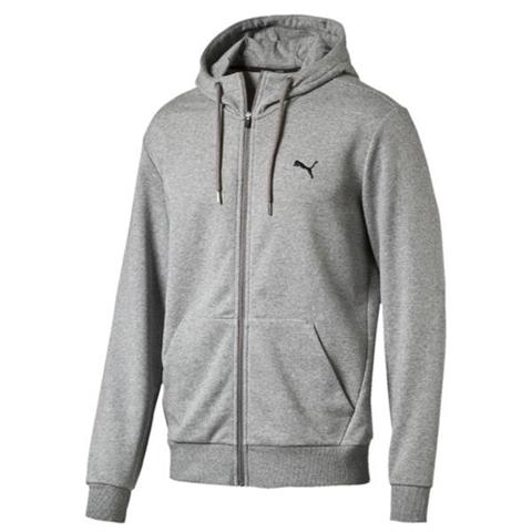 Bluza męska Puma Essentials Full Zip Hoody TR szara 838371 03
