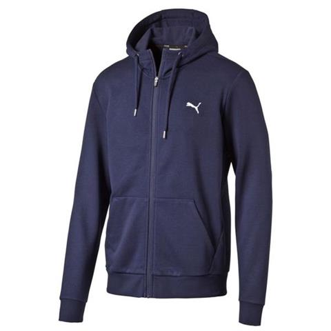 Bluza męska Puma Essentials Full Zip Hoody TR granatowa 838371 06