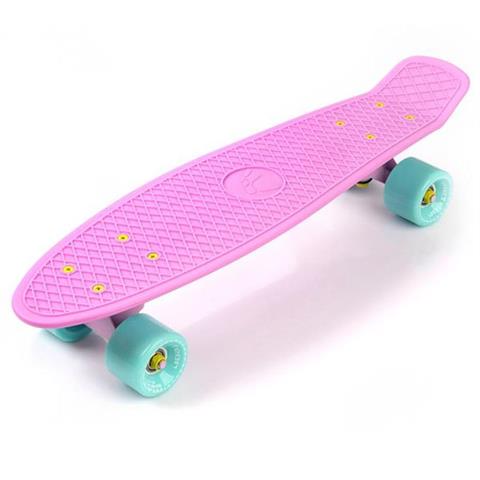 Deskorolka Meteor plastikowa Matt pink minth pink and minth 23717
