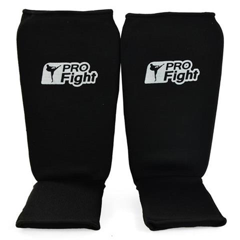 Ochraniacz na goleń stopę Step 1104 Profight PU czarny Cotton czarny