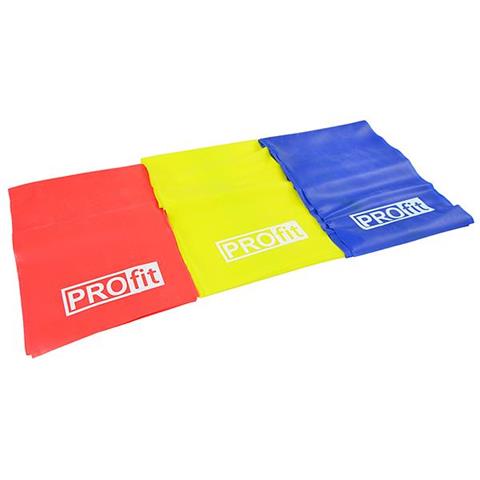 Guma Fitness Profit Long Set 200x15cm 0,35mm; 0,45mm; 0,55mm /3szt/ DK 2227-S