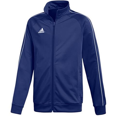 Bluza dla dzieci adidas Core 18 Polyester Jacket JUNIOR granatowa CV3577