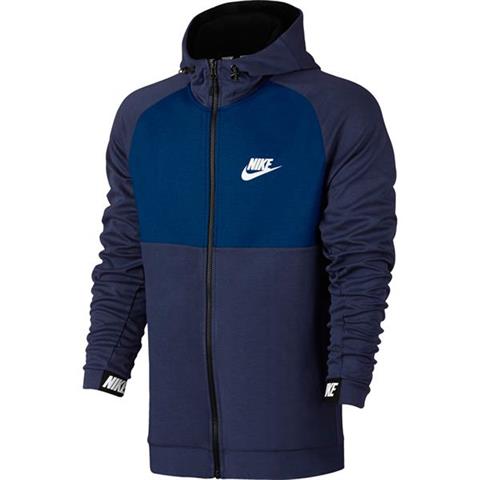 Bluza męska Nike M NSW AV15 Hoodie FZ FLC granatowa 861742 429