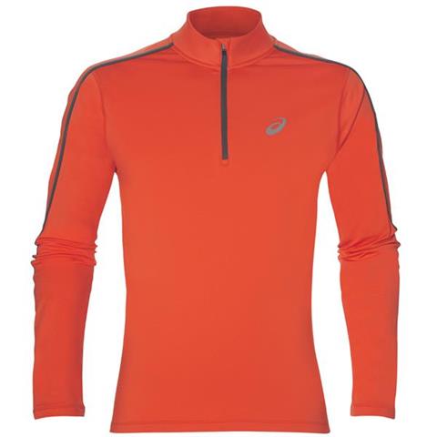 Bluza męska Asics LS Winter Top pomarańczowa 146591-0657
