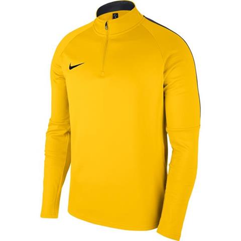 Bluza męska Nike Dry Academy 18 Drill Top LS żółta 893624 719