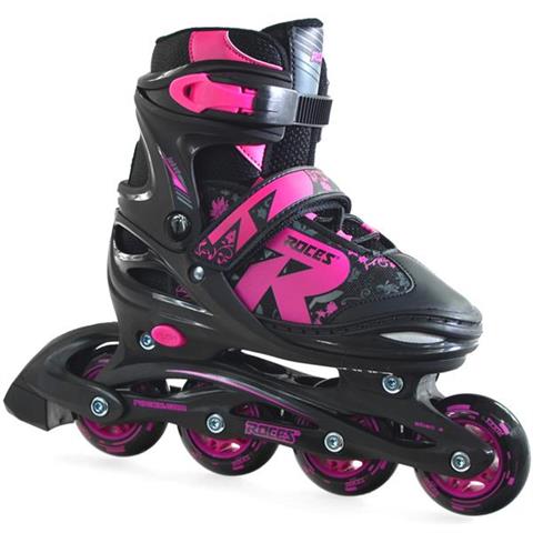 Łyżworolki Roces Jokey 2.0 Girl czarno-różowe 400827 02