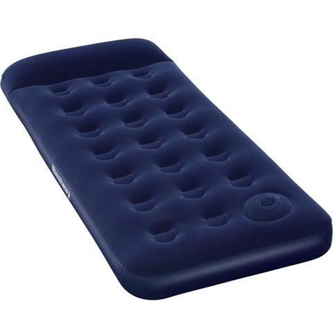 Materac welurowy Bestway Single z pompką 185x76x28cm 67223 6294