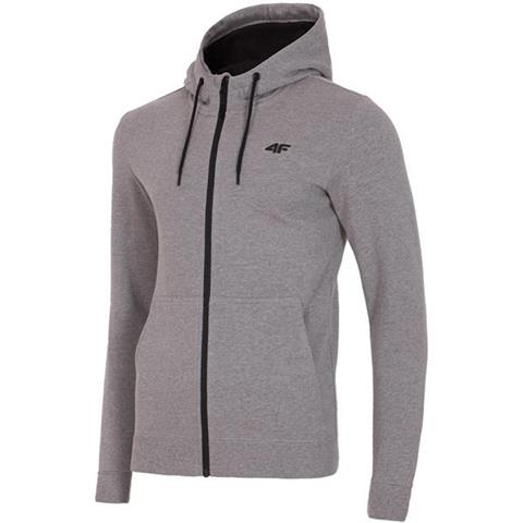 Bluza męska 4F H4L18 BLM003 27M średnia szara melanż