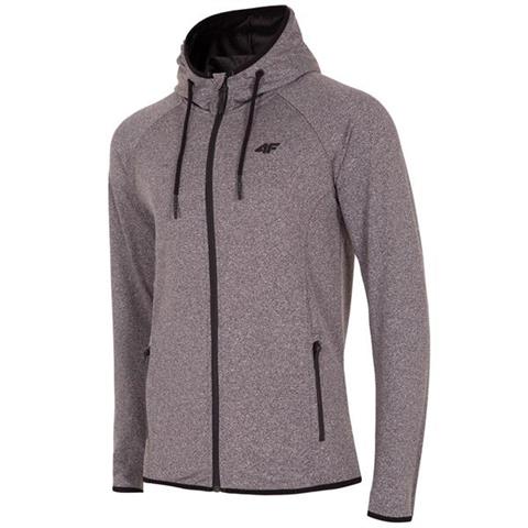 Bluza 4F H4L18 BLM004 ciemny szary melanż