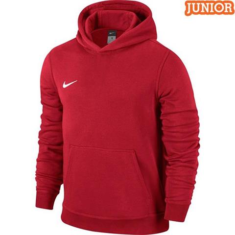 Bluza dla dzieci Nike Team Club Hoody czerwona 658500 657