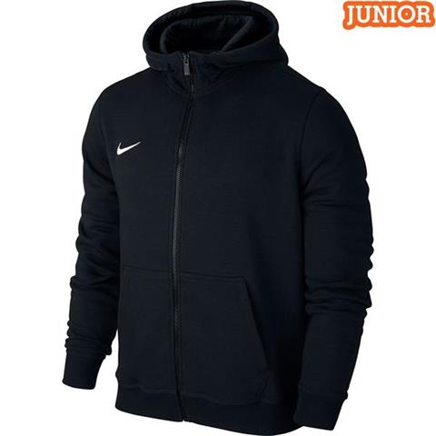 Bluza dla dzieci Nike Team Club FZ Hoody czarna 658499 010