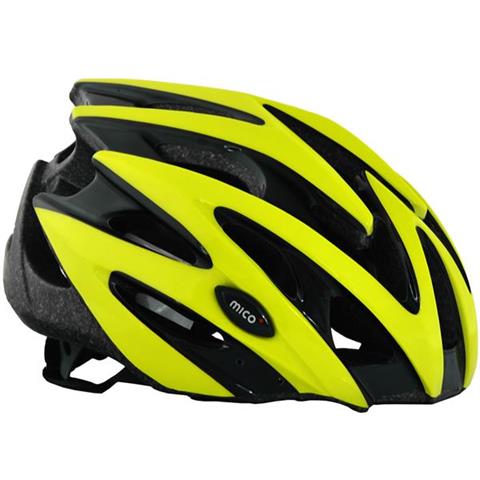 Kask rowerowy Mico MV29 black-lemon