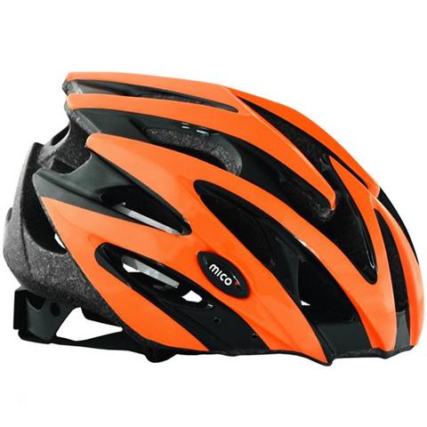 Kask rowerowy Mico MV29 black-orange