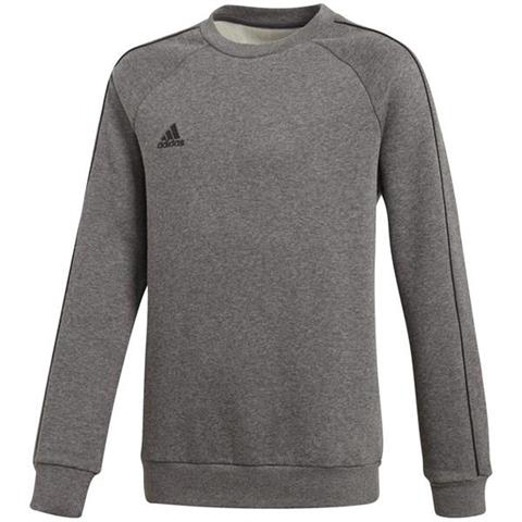 Bluza dla dzieci adidas Core 18 Sweat Top JUNIOR szara CV3969