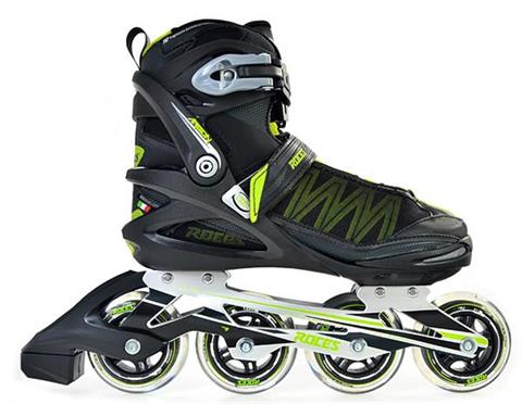 Łyżworolki Roces ARGON czarno-zielone 400765