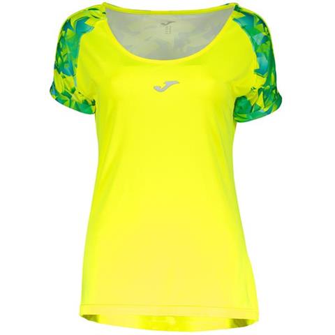 Koszulka damska Joma T-Shirt Tropical Yellow 900293.060 żółta