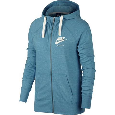 Bluza damska Nike W NSW Gym Vintage Hoodie FZ niebieska 883729 449