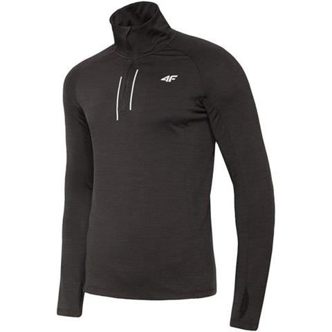 Bluza męska 4F H4L18 BLMF002 ciemny szary melanż
