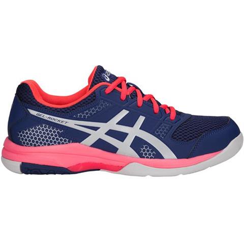 Buty damskie do siatkówki Asics Gel Rocket 8 niebiesko srebrny B756Y 400