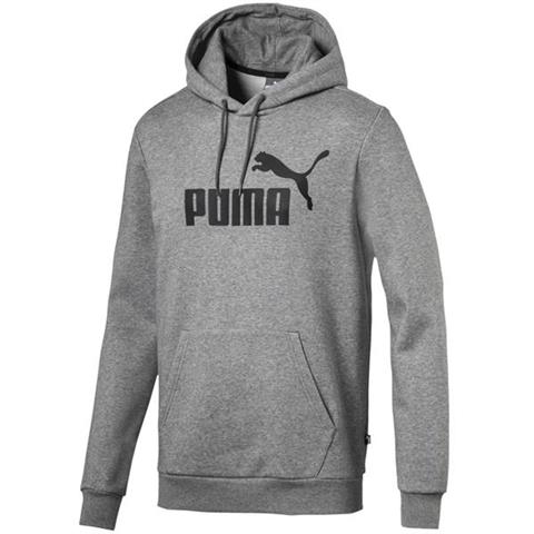 Bluza męska Puma Essentials Hoody Fleece Big Logo szara 851743 03