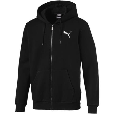 Bluza męska Puma Essentials Full Zip Hoody Fleece czarna 851763 21