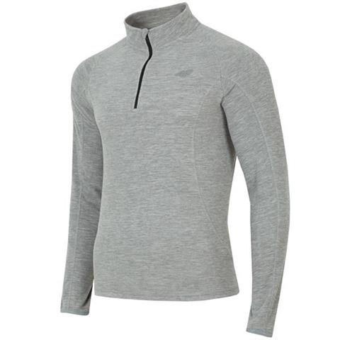 Bluza polarowa męska 4F H4Z18 BIMP001 25M szary melanż