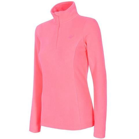 Bluza polarowa damska 4F H4Z18 BIDP001 łososiowy neon